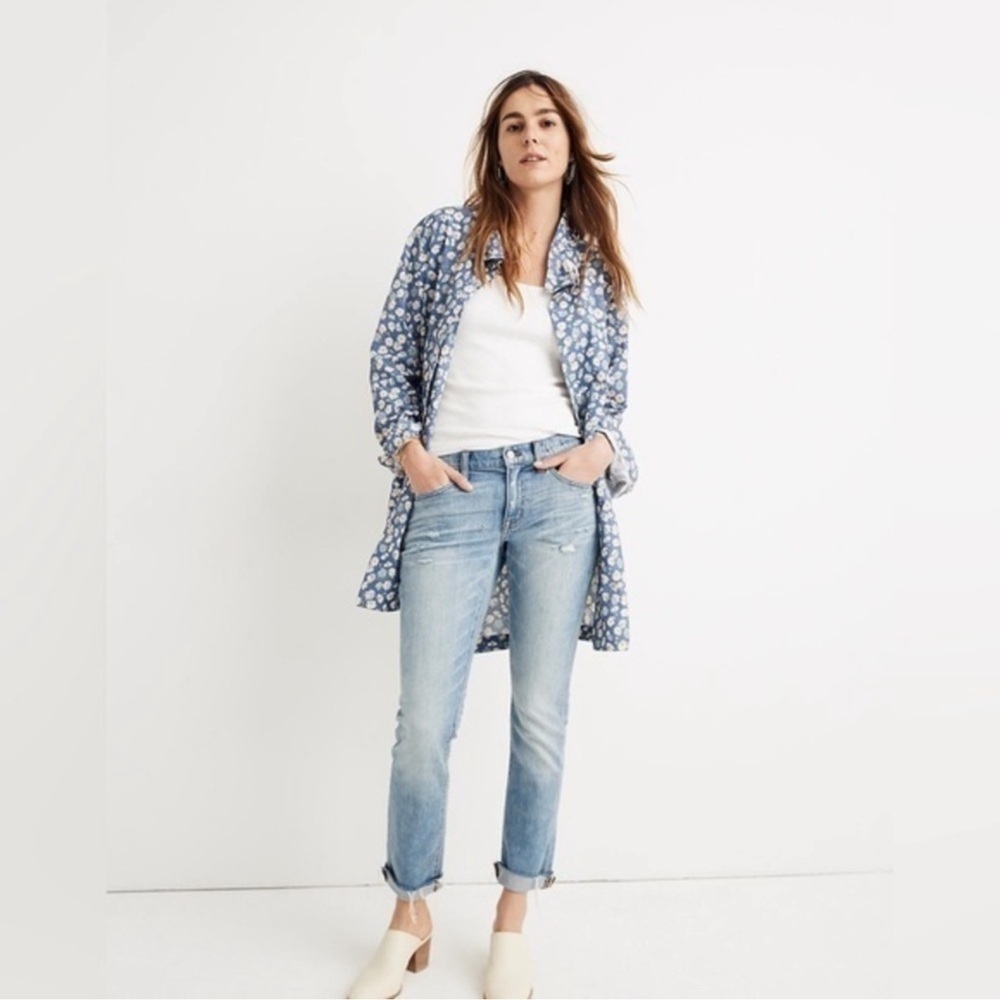 Madewell The Slim BoyJean High Rise Boyfriend Jean Blue Size 37